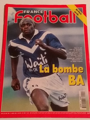 Revista fotbal - &amp;quot;FRANCE FOOTBALL&amp;quot; (28.01.1997) foto