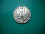 HOPCT ROMANIA 2 LEI 1914 [ 1 ] SUPERBA -CAROL I - ARGINT-