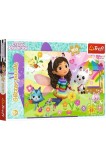 Cumpara ieftin Puzzle cu sclipici Brokatowa Gabby, 100 de piese, educativ, v&acirc;rste 4-12 ani