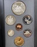 Canada set monetar 1989 Proof Include moneda de 1 dollar argint