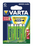 Set acumulatori Varta R14 C 3000mAh Ready2Use Varta 2buc/blister