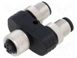 Adaptator M12 FY-M12A-05F-M12A-05M-T-0100 DEGSON ELECTRONICS