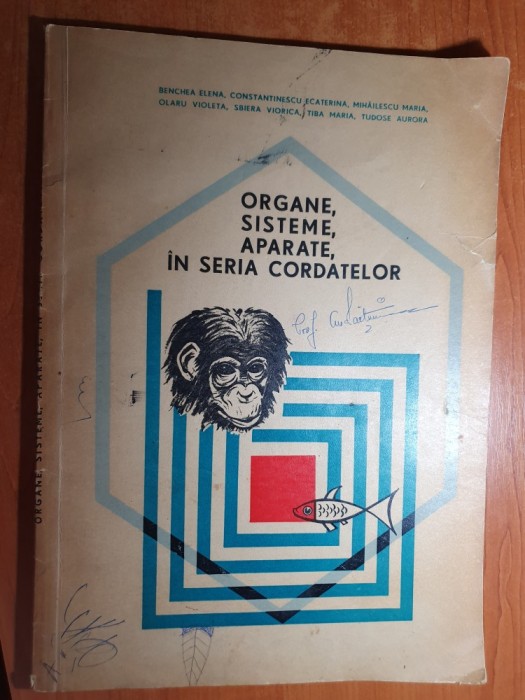 organe,sisteme,aparate in seria cordatelor din anul 1970