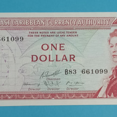 Statele Est Caraibeene 1 Dollar 1965 'Tarm' aUNC+ serie: B83 661099