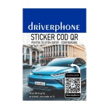 Sticker cod QR telefon șofer - Driverphone