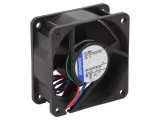 Ventilator axial 24V DC 60x60x25mm 56m3/h 43dBA
