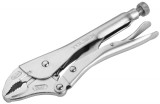 Cleste Autoblocant Tolsen Industrial Cr-V 250mm, Deschidere Max 50mm, Duritate 52-56 HRC, Finisaj Nichelat