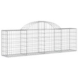 Cumpara ieftin Cos gabion arcuit 200x30x60/80 cm fier galvanizat
