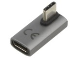 Adaptor USB-C 4.0 Goobay 8K unghi aurit cod 74443