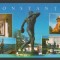CPI B 12033 CARTE POSTALA - CONSTANTA. TEATRUL, OVIDIU, , DISCOBOLUL, MOSCHEEA