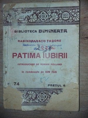 Patima iubirii- Rabindranath Tagore foto