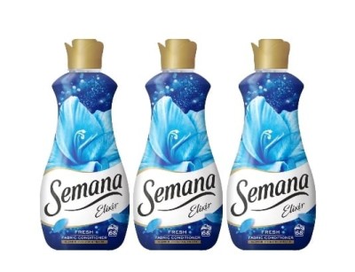Set 3 x Semana Balsam Rufe Elixir Fresh 1.7L 68 Spalari foto