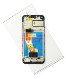 LCD+Touchscreen cu Rama Samsung Galaxy M11 / M115 BLACK Original Service Pack