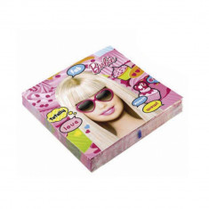 Servetele de masa pentru petrecere copii - Totally Barbie, 33 cm, Amscan 551970, Set 20 buc foto