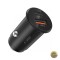 Incarcator Auto Tech-Protect CC02 35W 3A 1 x USB-A - 1 x USB-C Negru