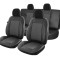 Set huse scaune piele si material textil VW T-ROC 2019-2022 (BANCHETA FRACTIONATA)