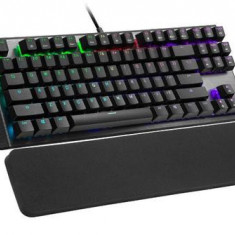 Tastatura Gaming Cooler Master CK530 V2, Brown Switch, Mecanica, Iluminare RGB, USB (Negru)