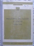 Industria Celulozei si Hartiei - Colectie STAS, Tehnica 1970, 956 pagini, Biblioteca Standardizarii, Constructii, Carte Tehnica
