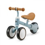 Bicicleta echilibru Kinderkraft Cutie 1 an fara pedale albastru roti EVA 15cm 1.8kg