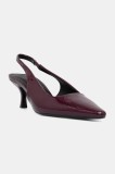 Answear.LAB pantofi cu toc culoarea bordo