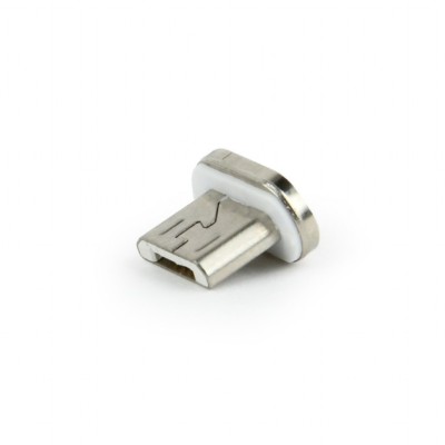 CAP MAGNETIC pt. cablu GEMBIRD, USB 2.0, Micro-USB (T), alb, &amp;quot;CC-USB2-AMLM-mUM&amp;quot; (timbru verde 0.08 lei) foto