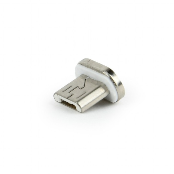 CAP MAGNETIC pt. cablu GEMBIRD, USB 2.0, Micro-USB (T), alb, &quot;CC-USB2-AMLM-mUM&quot; (timbru verde 0.08 lei)