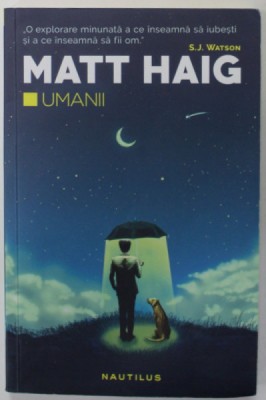UMANII de MATT HAIG , 2016 foto