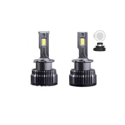 Set becuri LED D2S 50W 9000lm 6000K CANBUS Cod: LX3-D2S Automotive TrustedCars foto