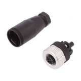 Mufă M12 5 Pin DeviceNet/CANopen IP67 pe Cablu