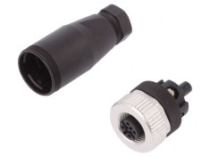 Mufă M12 5 Pin DeviceNet/CANopen IP67 pe Cablu