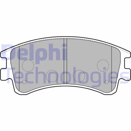Delphi set placute frana, frana disc