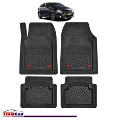 Covorase Auto TeamCar&reg; Tip Tavita Compatibile Suzuki SX4 II (2013+) Negru Material Rezistent