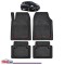 Covorase Auto TeamCar&reg; Tip Tavita Compatibile Suzuki SX4 II (2013+) Negru Material Rezistent