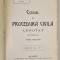 CODUL DE PROCEDURA CIVILA ADNOTAT de EM. DAN , EDITIA A III-A , 1921 *PREZINTA URME DE UZURA