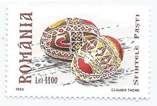 |Romania, LP 1479/1999, Sfintele Pasti - Oua incondeiate, MNH