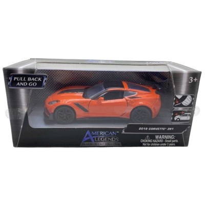 Macheta 2019 Corvette zr1, red-orange 1/32 foto