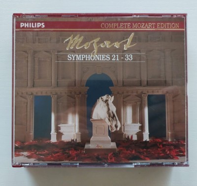 Set 4 CD-uri: Mozart &amp;ndash; Symphonies 21 - 33, Complete Mozart Edition, Philips foto