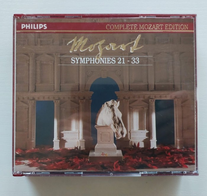 Set 4 CD-uri: Mozart &ndash; Symphonies 21 - 33, Complete Mozart Edition, Philips