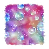 Cumpara ieftin Sticker decorativ Baloane, Multicolor, 55 cm, 11575ST, Oem