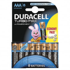 Set 8 baterii Duracell Turbo Max, tip AAA foto
