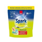Detergent Vase Sano Spark Total Action, 30 Spalari - Tablete Masina de Spalat Vase, Curatare Profunda, Protectie Anticalcar