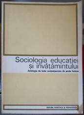 SOCIOLOGIA EDUCATIEI SI INVATAMINTULUI-FRED MAHLER-224550