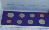 Set monetarie 1977 Belgia 8 monede 2 x 50 cents 1, 5, 10 francs - M01
