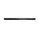 Pix cu bila Supergrip G Pilot 1.0 mm varf gros retractabil, negru