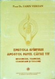 Cumpara ieftin Epistola Sfantului Apostol Pavel catre Tit - Sabin Verzan, 1994, 445 pagini, carte religioasa