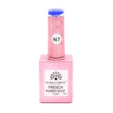 Base Coat Rubber Neon, baza pentru unghii, 15ml, 07