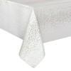 Față de masă Poliester, Textură Satinată, Culoare Bej Argintie, Dimensiuni 240x140cm, Oem