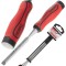 Dalta dreapta de tamplarie Cr-V pentru lemn, 12 mm, Tvardy T00522
