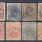 ROMANIA 1918/19 LP 71 REGELE CAROL I MOLDOVA SERIE STAMPILATA