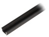 Profil Aluminiu Negru 1m pentru Module LED de Suprafață